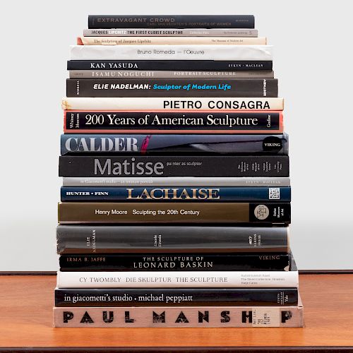 Group of Nineteen Books on Modern Sculpture