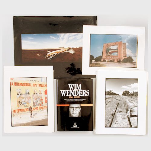  A Group  of Photographs for the Book Wim Wenders , Una Volta
