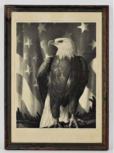 Stow Wengenroth Bird of Freedom Lithograph