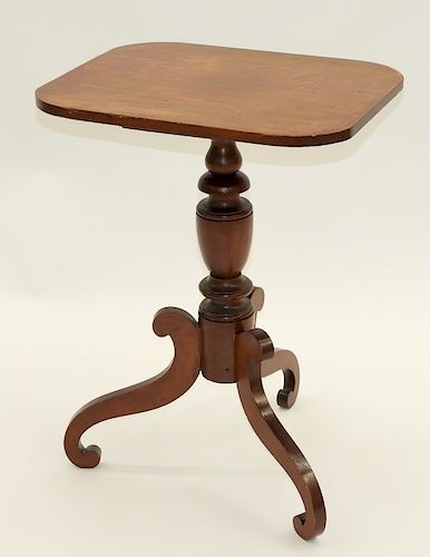 New England Federal Cherry Candlestand