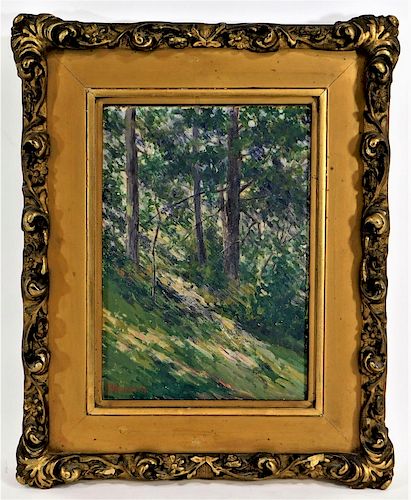 Thomas B. Norris Impressionist Landscape Painting