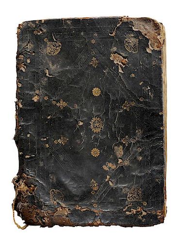 17th Century Bound Spanish Manuscript,