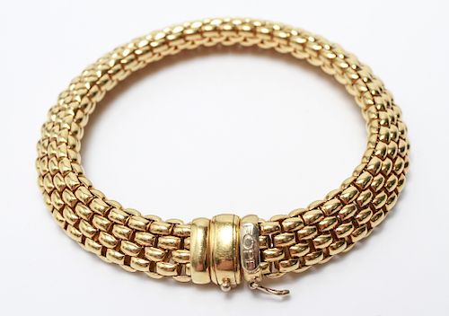 FOPE Vendome 18K Yellow Gold Flex Italian Bracelet