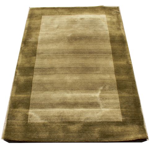 Henley Sage Tufted Wool Carpet 5' x 8'
