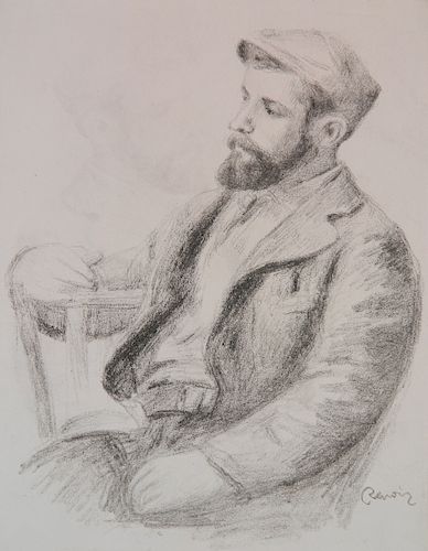 Pierre Auguste Renoir lithograph