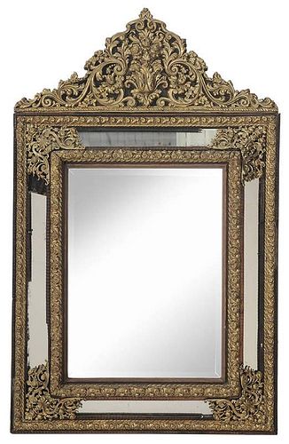 Baroque Style Brass Repousse-