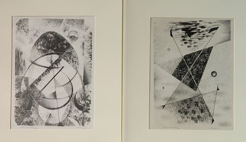 2 Medard Klein lithographs
