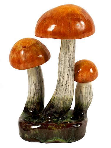 Ernst & Alma Lorenzen Mushroom 4.75" H