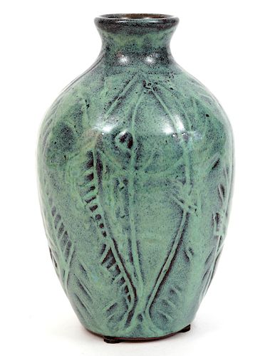 Ernst & Alma Lorenzen Pottery 'Fish' Vase
