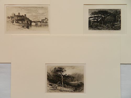 3 prints- S. Coleman, S. Palmer and J. D. Smillie