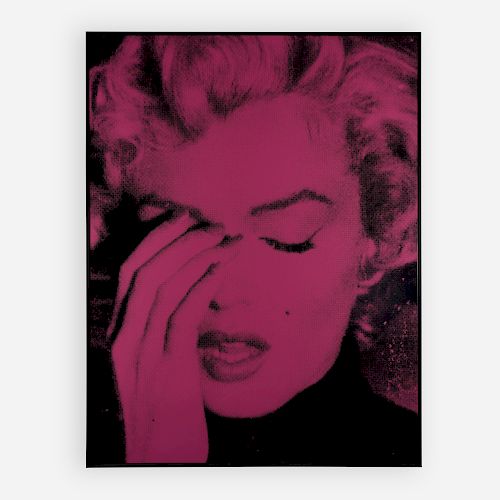 Russell Young - Crying Marilyn (pink)