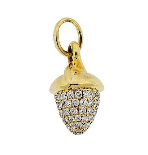 Tamara Comolli Mikado Diamond 18k Gold Pendant 