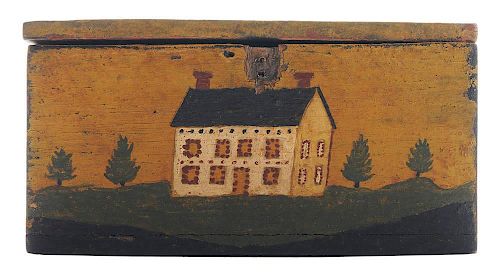 Pennsylvanvia Paint Decorated Box
