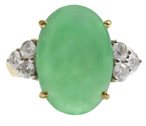 Jade, Diamond Ring