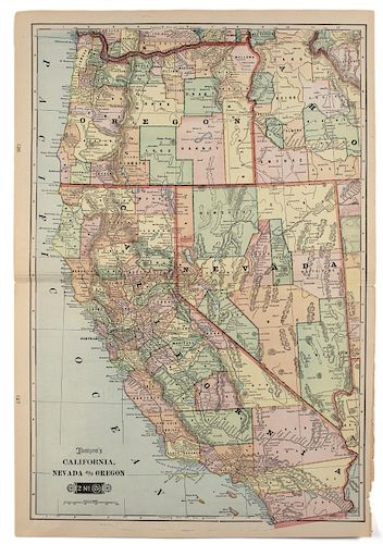 Group of Two Maps of the Southwest