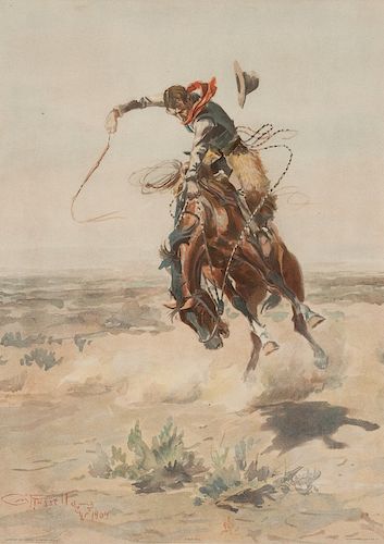 Charles Russell, A Bad Hoss, 1905.