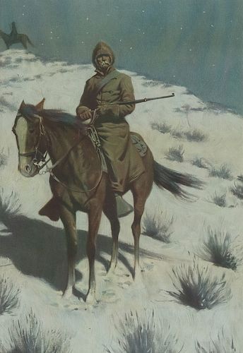 Frederic Remington, The Cossack Post, 1902.