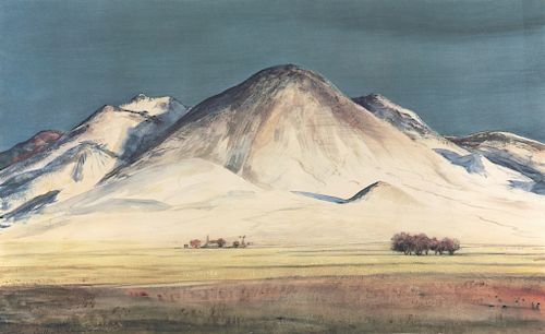 Peter Hurd, La Primera Nevada, 1980.