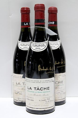 A COLLECTION OF ESTATE WINE 3 BOTTLES