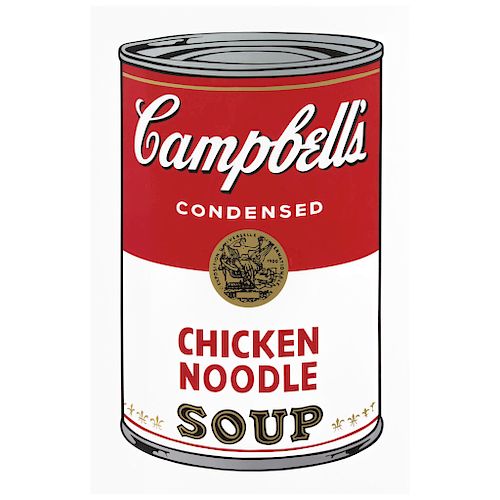 ANDY WARHOL, II.45: Campbell's Chiken Noodle.