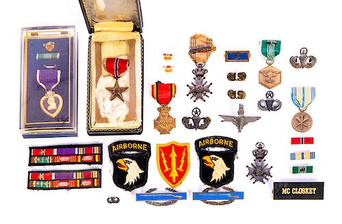 Grouping of Military Medals