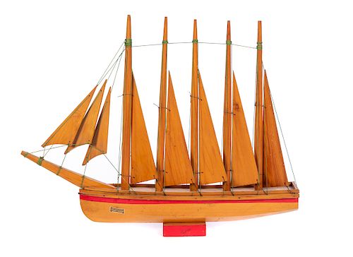 Ste Anne De Madawaska Wooden Ships Model