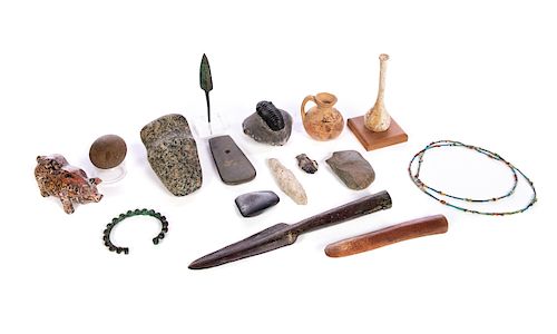 16 Native American and European Artifacts