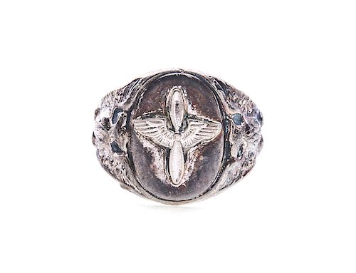 WWII Sterling Eagle Squadron USAAC Ring