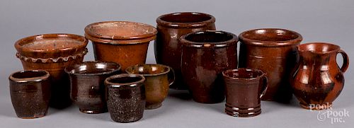 Collection of Pennsylvania redware