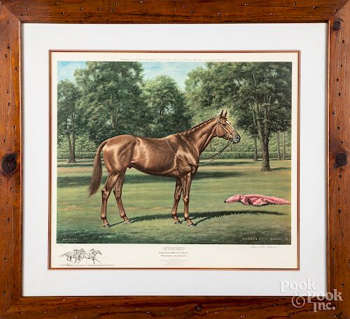 Richard Stone Reeves horse lithograph
