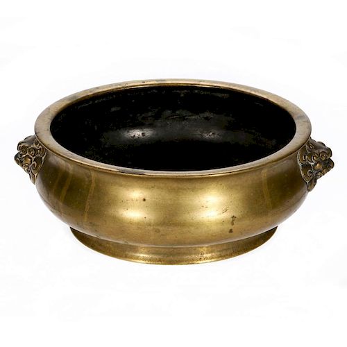 Chinese bronze censer in the Ming style.