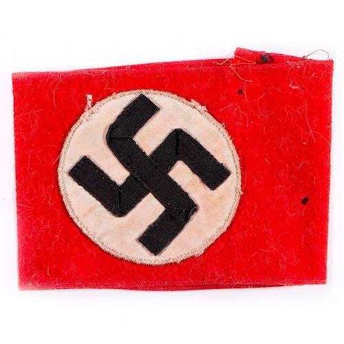 A WWII Nazi arm band.