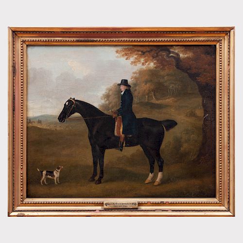 Attributed to John Sartorius (1759-1830): Gentleman Rider 