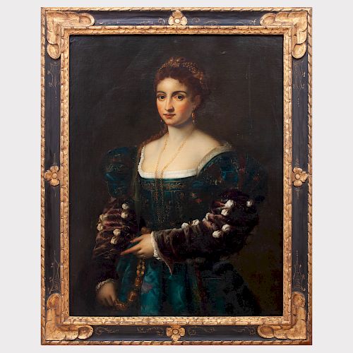 After Titian (1485/89-1756): La Bella