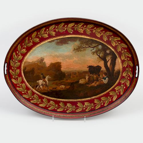 Continental Red Tôle Tray