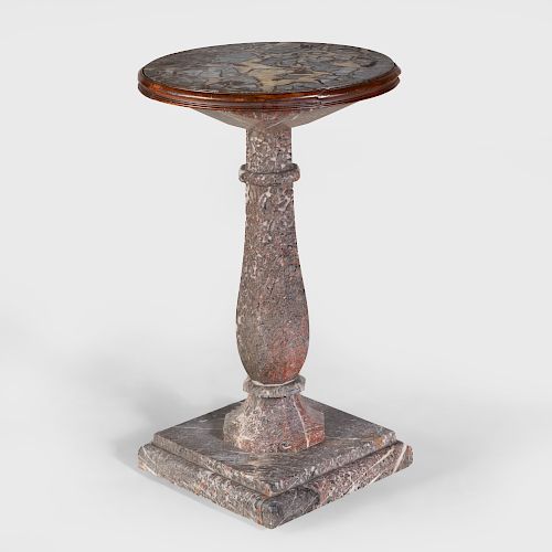 George IV Marble Pedestal Table