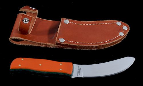 Custom Gerome Weinand Skinner Knife w/ Sheath