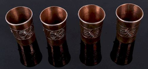Victoria Taxco, Mexico Collection Silver Shot Cups