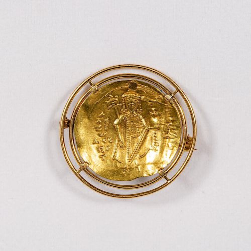 Byzantine, Alexis l Comneus 1081-1118 Gold Coin