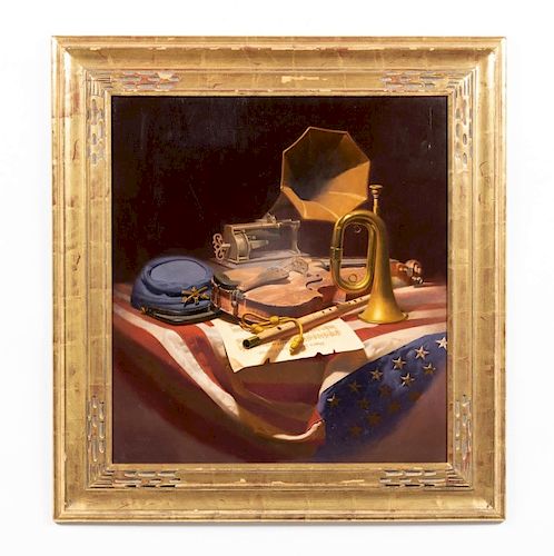 Don Doxey, Oil on Canvas, Still Life