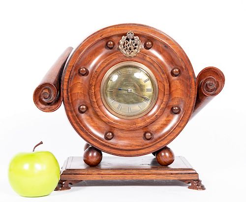 Mappin & Webb Royal Air Force Wooden Clock