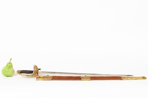 French Model 1837 Naval Officer's Sword