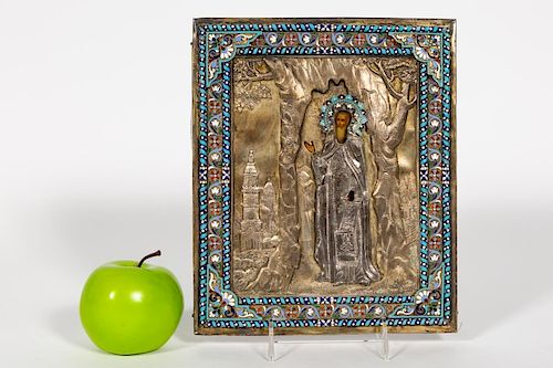 Late 19th/Early 20th C. Russian Icon