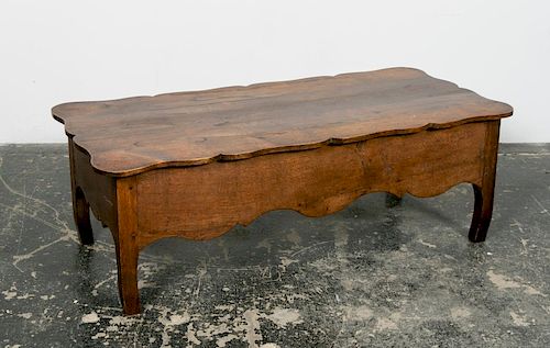 19th C. Provencal Louis XV Style Walnut Low Table