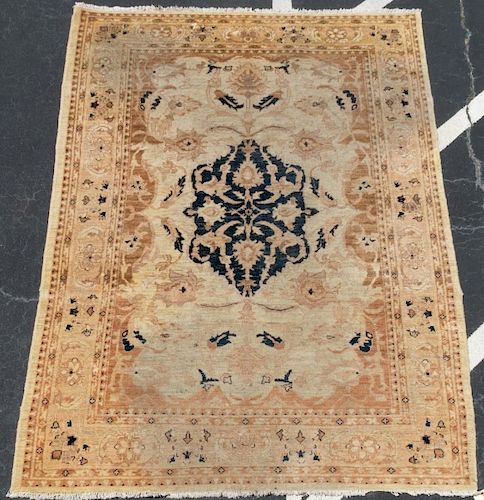 Hand Woven Afghan Rug, Approx. 9'3" x 6' 2"