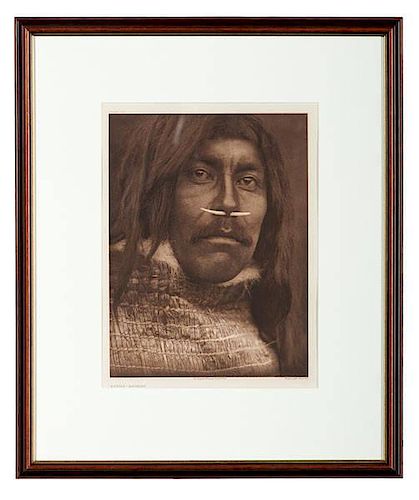 Edward Curtis (American, 1868-1952) Photogravure Qa'hila - Koprino 