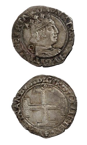 Italy Napoli Ferdinando I Silver Coronato - 4.01 g