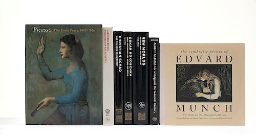 Arwas, Victor / Brooke, Peter / McCully, Marilyn / Prelinger, Elizabeth... Libros sobre Artistas de Principios de Siglo. Pzs: 7.