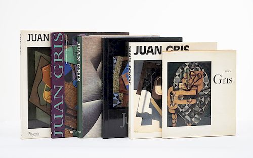 Green, Christopher / Gaya Nuño, Juan Antonio / Rosenthal, Mark / Varios Autores / Thrall Soby, James. Libros sobre Juan Gris. Piezas: 6