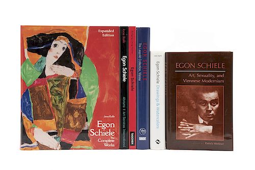 Kallir, Jane / Werner, Patrick / Fischer, Wolfgang Georg / Dabrowski, Magdalena. Libros sobre Egon Schiele. Piezas: 6.